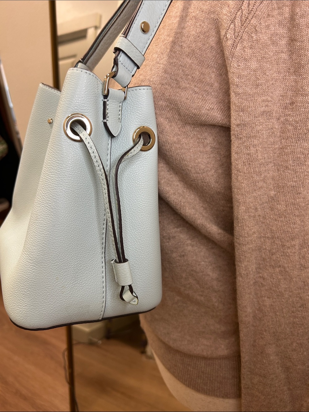 Kate Spade Marti Bucket Bag - Frosted Blue Glow - Picture 6 of 14